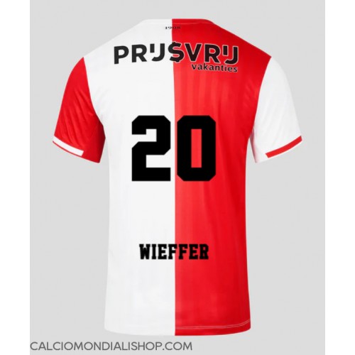 Maglie da calcio Feyenoord Mats Wieffer #20 Prima Maglia 2023-24 Manica Corta